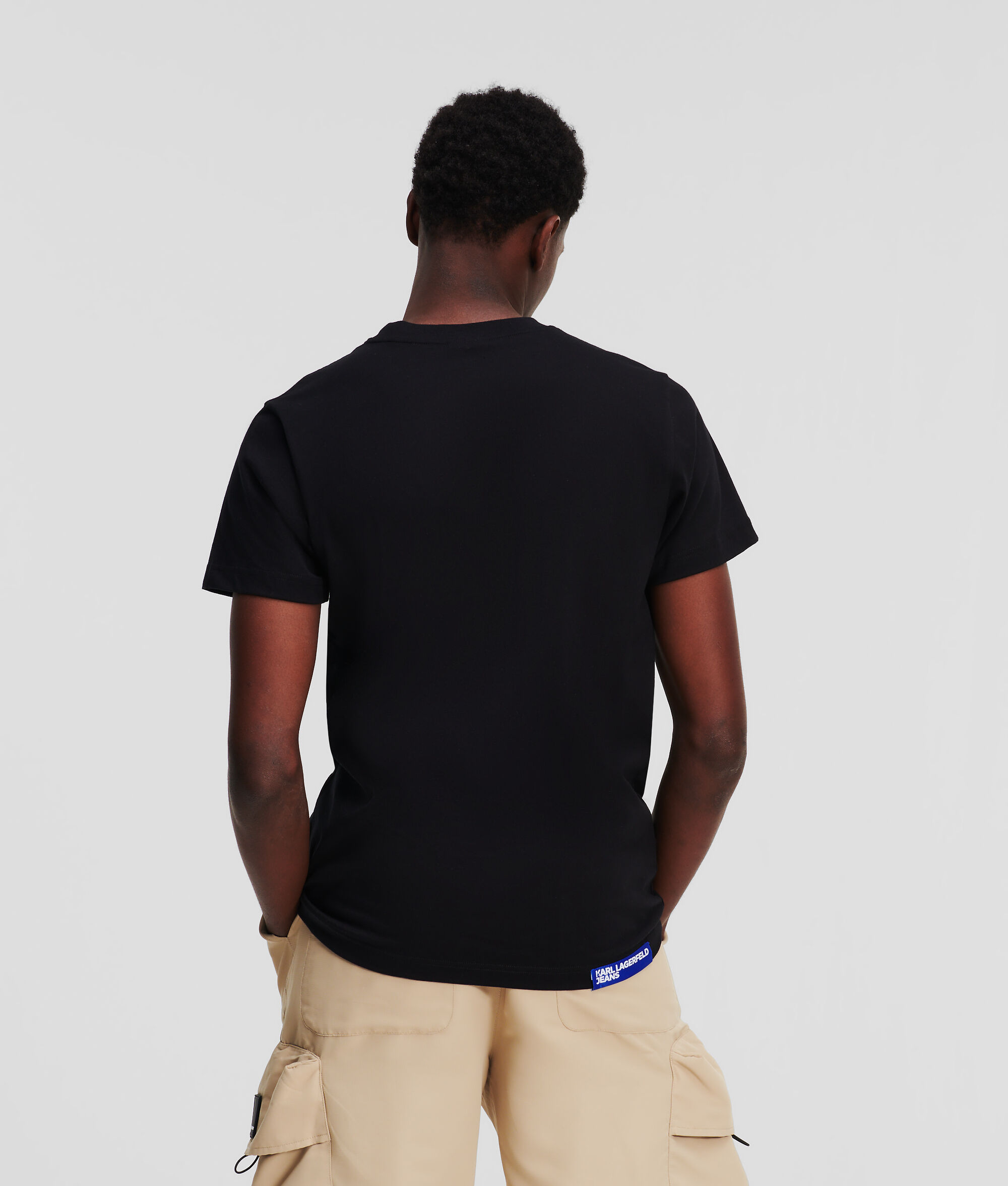 (image for) Stylish KLJ Logo Slim-Fit T-Shirt